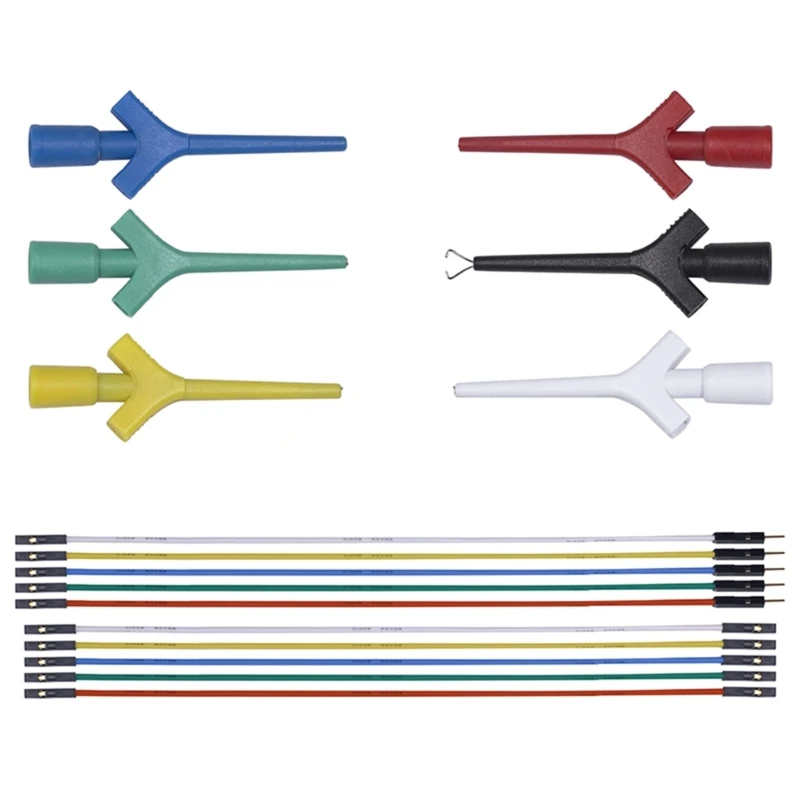 Durable & Efficient Test Hook Aircraft Design Gold Plated Test Hook with 20cm DuPontWire used for Circuit Board Testing G6KA
Durable & Efficient Test Hook Aircraft Design Gold Plated Test Hook with 20cm DuPontWire used for Circuit Board Testing G6KA