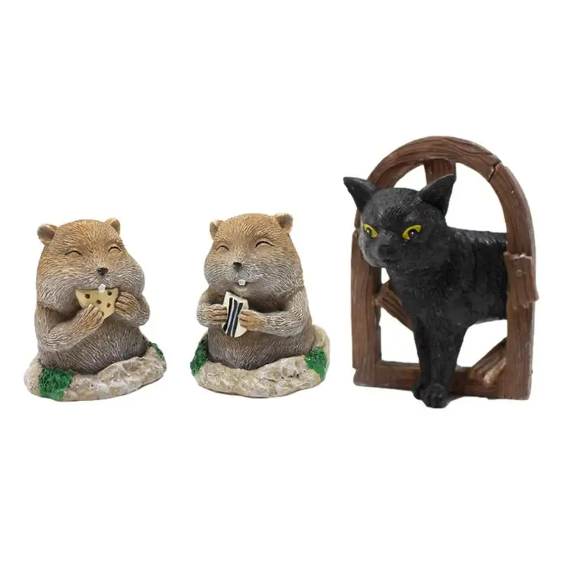 Cat And Gopher Garden Statues Animal Cat Gopher Garden Sculpture Decoration Ornaments Garden Courtyard Statues Ornament
Cat And Gopher Garden Statues Animal Cat Gopher Garden Sculpture Decoration Ornaments Garden Courtyard Statues Ornament