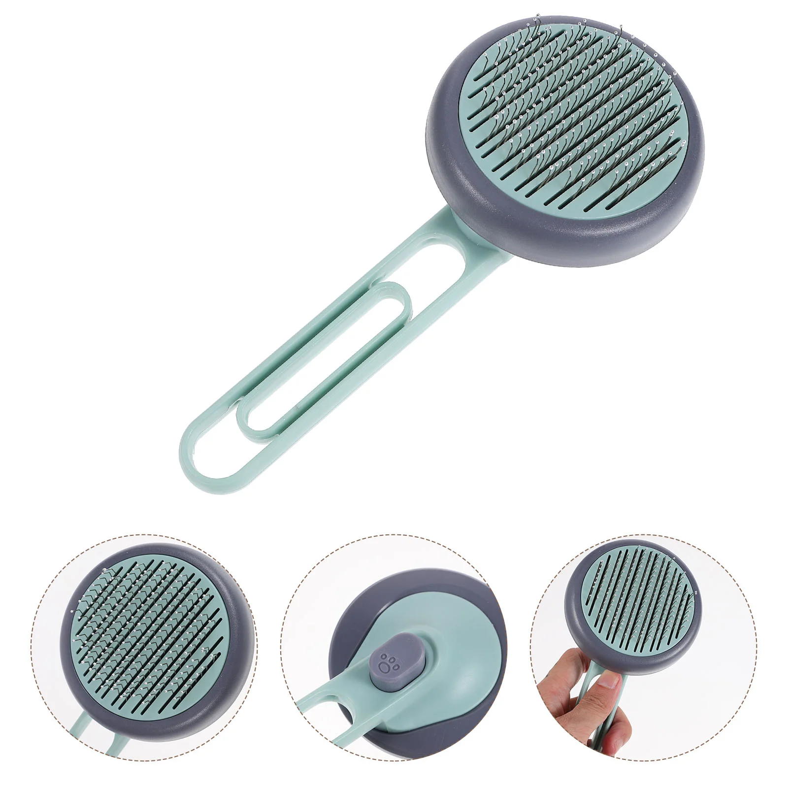 Brush Pet Grooming Comb Dog Hair Cat Slicker Tool Shedding Cleaning Self Puppyremover Used Automatic Reusable Supplies Remove
Brush Pet Grooming Comb Dog Hair Cat Slicker Tool Shedding Cleaning Self Puppyremover Used Automatic Reusable Supplies Remove