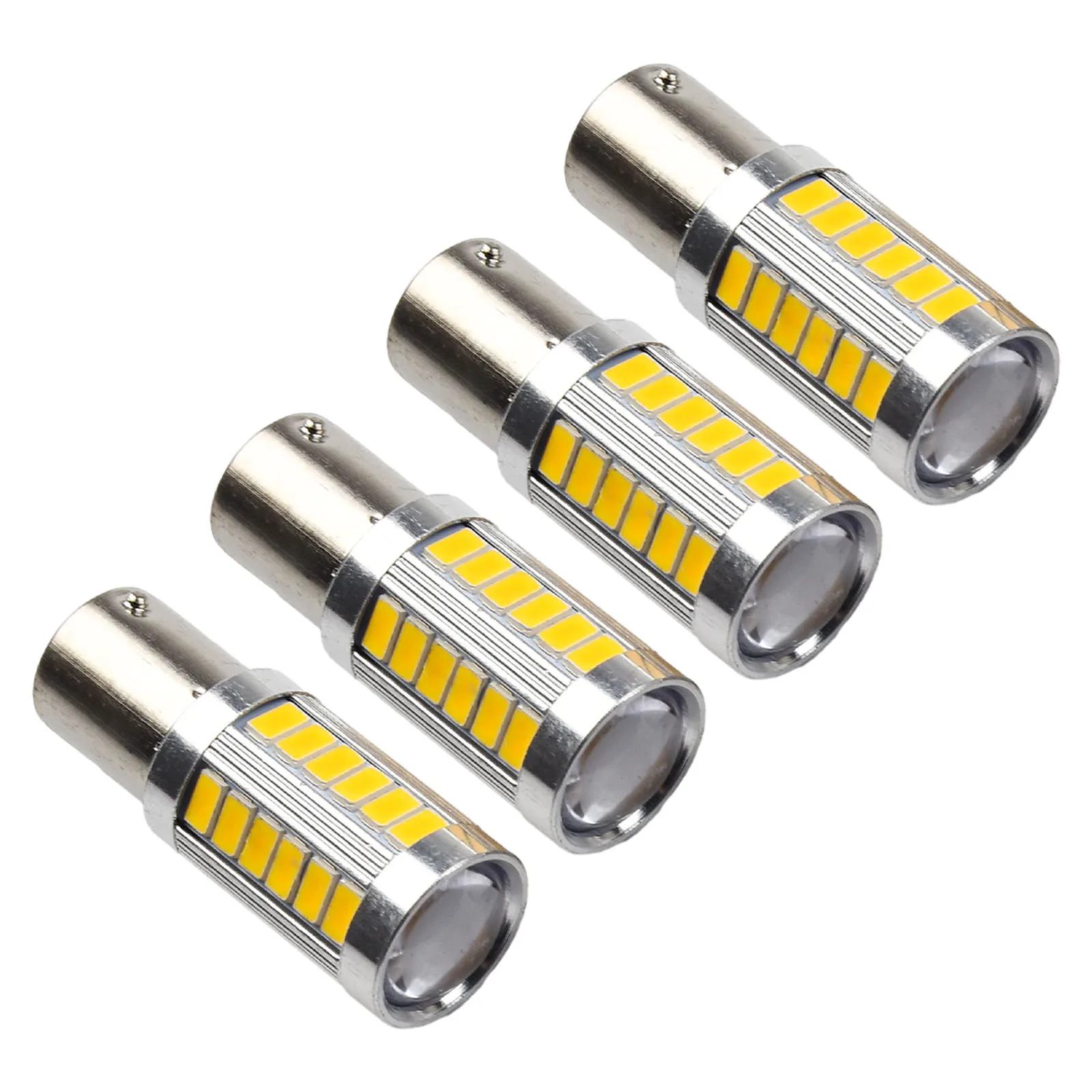 Durable New Useful Turn Signal LED Accessories BAU15S INDICATOR PY21W Parts 3 (W) 3000K 33LED 581 4X Replacement
Durable New Useful Turn Signal LED Accessories BAU15S INDICATOR PY21W Parts 3 (W) 3000K 33LED 581 4X Replacement