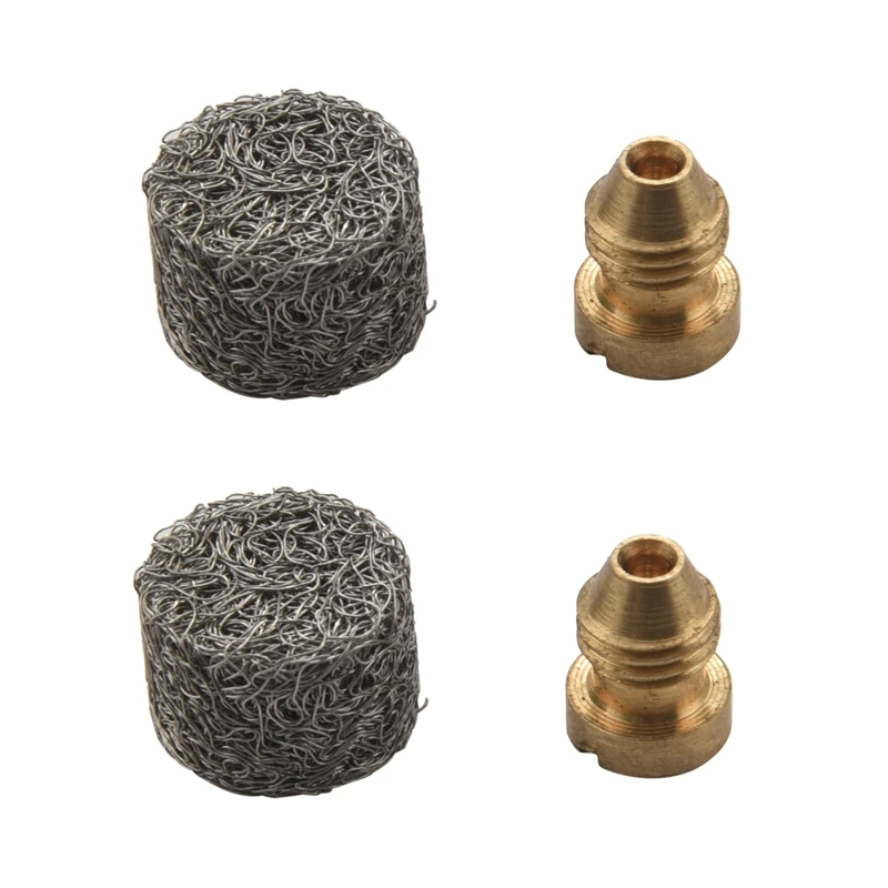 2X Foam Cannon Orifice Nozzle Tips Foam Maker, Universal 1.1 Mm Thread Nozzle Mesh Filter For Snow Foam Lance, 3000 Psi
2X Foam Cannon Orifice Nozzle Tips Foam Maker, Universal 1.1 Mm Thread Nozzle Mesh Filter For Snow Foam Lance, 3000 Psi