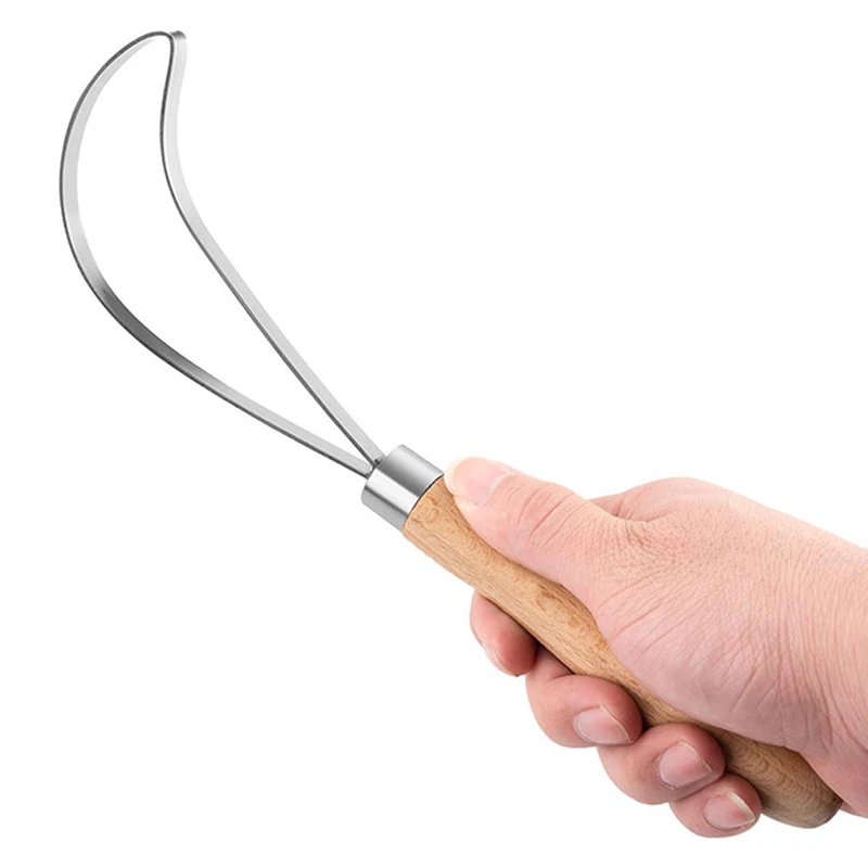 1 шт., ручка из нержавеющей стали для удаления кокосового мяса
1 шт., ручка из нержавеющей стали для удаления кокосового мяса