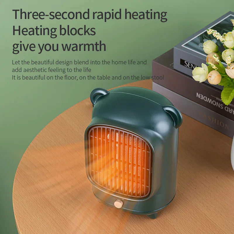 500W Silent Electric Fast Heat Heating Ceramic Heating Mini Air Heater Warm Air Blower Desktop Small PTC Heater Home Heaters
500W Silent Electric Fast Heat Heating Ceramic Heating Mini Air Heater Warm Air Blower Desktop Small PTC Heater Home Heaters