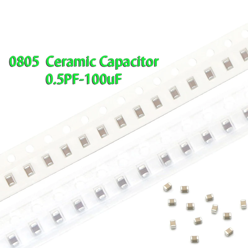 100pcs 100nF X7R שגיאת 10% 50V 0805 0.1UF 104 1pF ~ 47uF SMD שבב סרט עבה רב שכבתי קרמיקה קבלים
100pcs 100nF X7R שגיאת 10% 50V 0805 0.1UF 104 1pF ~ 47uF SMD שבב סרט עבה רב שכבתי קרמיקה קבלים