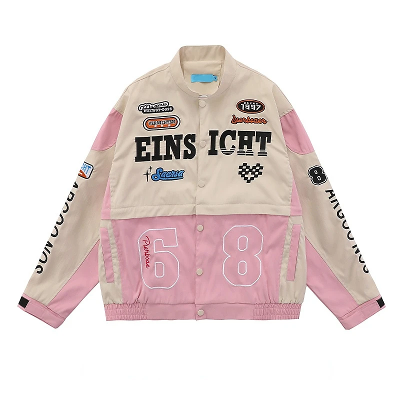 Oversized Detachable Jacket 2023 Winter New Bomber Motorcycle Jacket Women's Y2K Street Couple Jacket Fashion Casual 
Oversized Detachable Jacket 2023 Winter New Bomber Motorcycle Jacket Women's Y2K Street Couple Jacket Fashion Casual