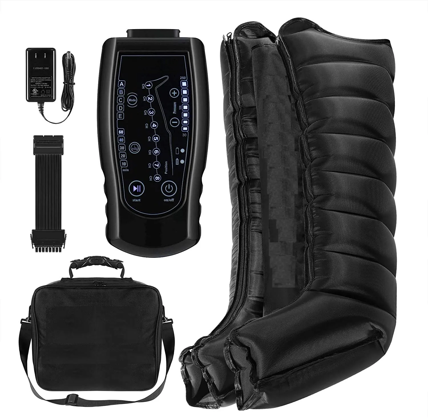 Compression leg massager for circulation calft wraps boots Air relax leg recovery system
Compression leg massager for circulation calft wraps boots Air relax leg recovery system