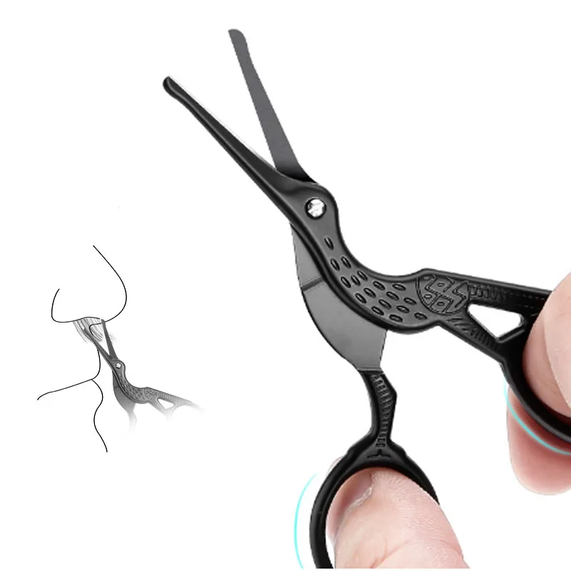 Ножницы для волос в носу из нержавеющей стали, триммер для волос в носу с круглой головкой, портативный эргономичный триммер для бровей
Ножницы для волос в носу из нержавеющей стали, триммер для волос в носу с круглой головкой, портативный эргономичный триммер для бровей