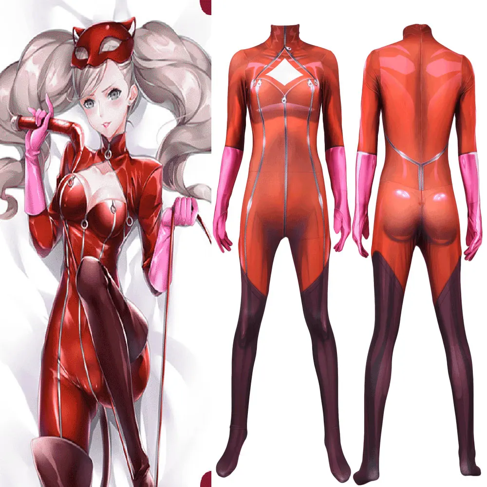 Костюм для косплея аниме Persona 5 Ann Takamaki, женский костюм для девочек, костюм супергероя Zentai, боди для взрослых/детей
Костюм для косплея аниме Persona 5 Ann Takamaki, женский костюм для девочек, костюм супергероя Zentai, боди для взрослых/детей