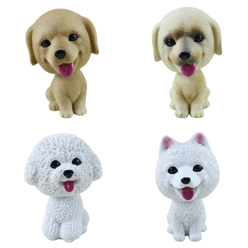 Simulation Shaking Head Dog Resin Cute Bobble Head Dog Home/Car Dashboard For Car Vehicle Decoration 
Simulation Shaking Head Dog Resin Cute Bobble Head Dog Home/Car Dashboard For Car Vehicle Decoration
