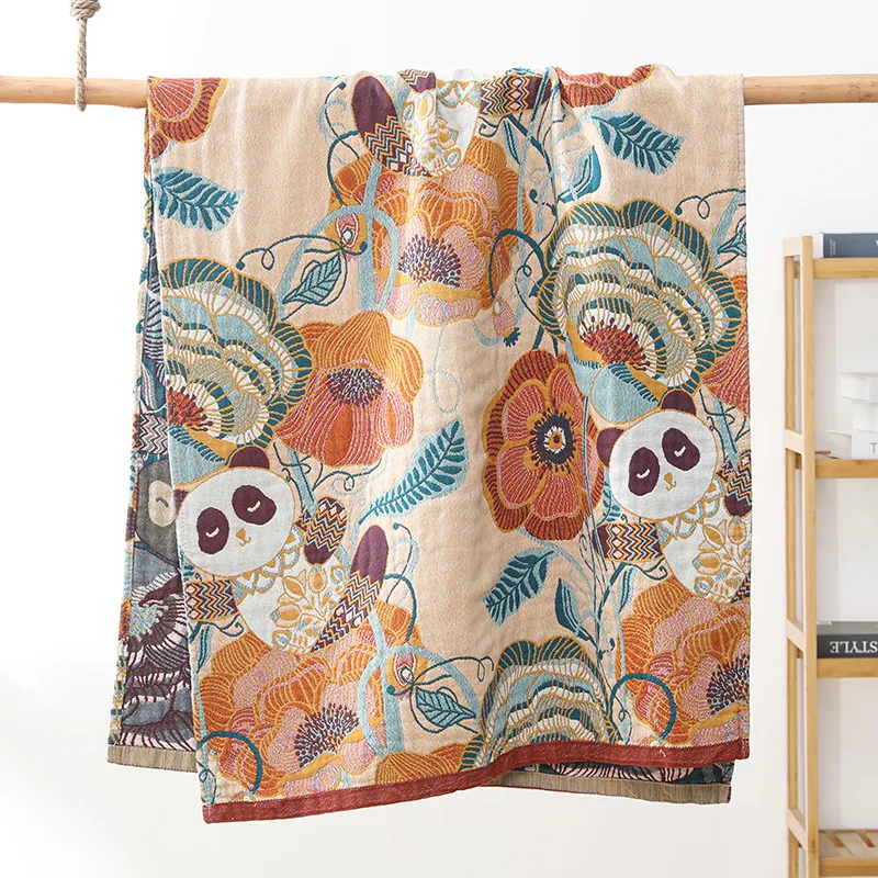 Junwell Soft Cotton Muslin Large Bath Towel Absorbent Towel Cartoon Kids Blanket - Luxurious Beach Towel Travel Use
Junwell Soft Cotton Muslin Large Bath Towel Absorbent Towel Cartoon Kids Blanket - Luxurious Beach Towel Travel Use