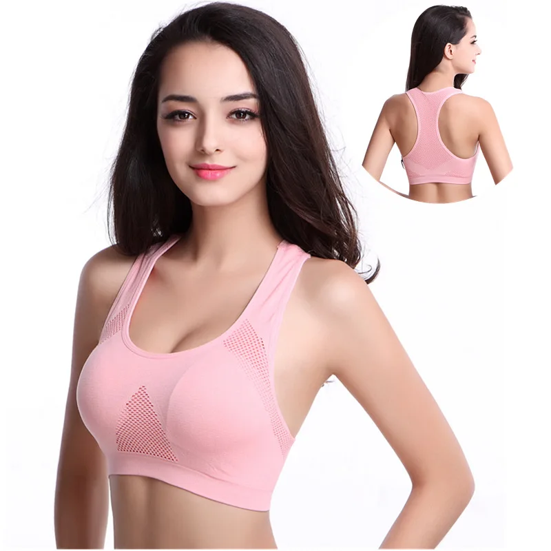 Women's Sports Bra Gym Breathable Shockproof Seamless No Steel Ring Gather Beautiful Back Yoga Running Vest Underwear
Women's Sports Bra Gym Breathable Shockproof Seamless No Steel Ring Gather Beautiful Back Yoga Running Vest Underwear
