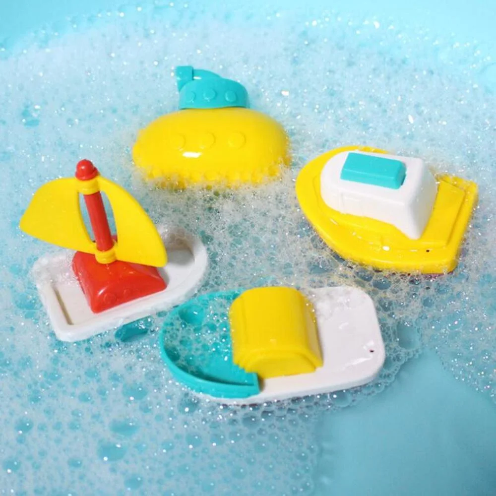 4pcs/set Bath Toys Steamship Float In Water Speedboat Kids Toys Shower Water Toy Educational Toy for Children Game Boys Toys
4pcs/set Bath Toys Steamship Float In Water Speedboat Kids Toys Shower Water Toy Educational Toy for Children Game Boys Toys