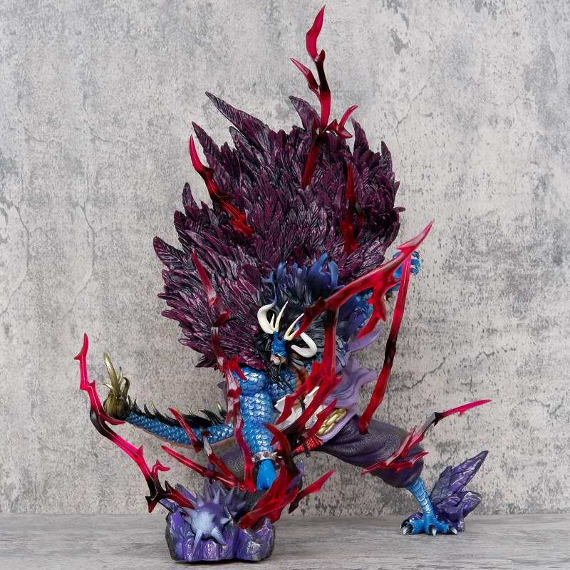 Аниме One Piece Kaidou GK Beast четыре императора ПВХ экшн-фигурка Коллекционная модель кукла игрушка 45 см
Аниме One Piece Kaidou GK Beast четыре императора ПВХ экшн-фигурка Коллекционная модель кукла игрушка 45 см