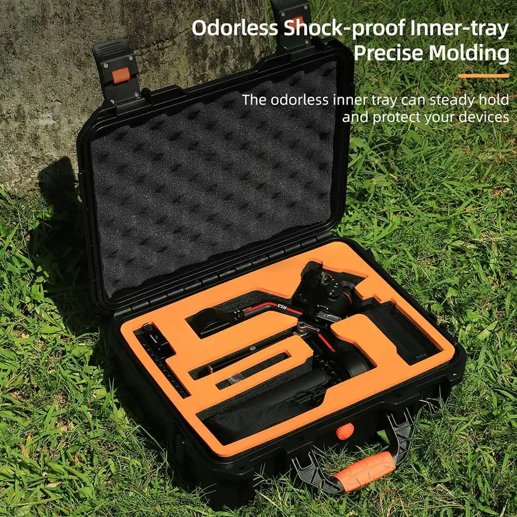 Drone Safety Box Large Capacity Waterproof Storage Case Stabilizer Joystick Organizer Outdoor Protective Suitcase
Drone Safety Box Large Capacity Waterproof Storage Case Stabilizer Joystick Organizer Outdoor Protective Suitcase