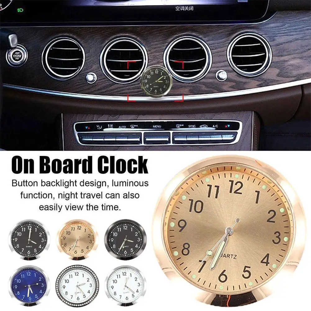 40MM Car Meter In-Car Mini Luminous Car Clock Mini Digital Ornament Auto Watch Car Clocks Accessories Mechanics Quartz M3V1
40MM Car Meter In-Car Mini Luminous Car Clock Mini Digital Ornament Auto Watch Car Clocks Accessories Mechanics Quartz M3V1