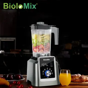 Biolomix-디지털 BPA 프리 2L 자동 프로그램 전문 상업용 블렌더 믹서 쥬서, 푸드 프로세서, 아이스 스무디