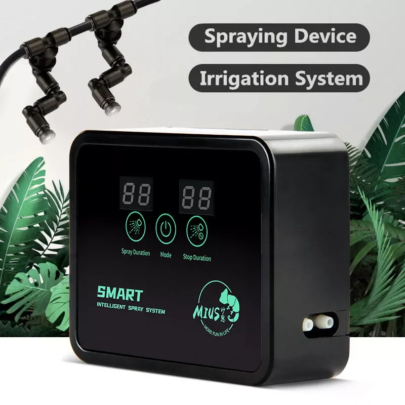 Electronic Intelligent Reptile Fogger Automatic Mist Spray System Terrariums Humidifier Timer Automatic Mist Spray Rainforest
Electronic Intelligent Reptile Fogger Automatic Mist Spray System Terrariums Humidifier Timer Automatic Mist Spray Rainforest