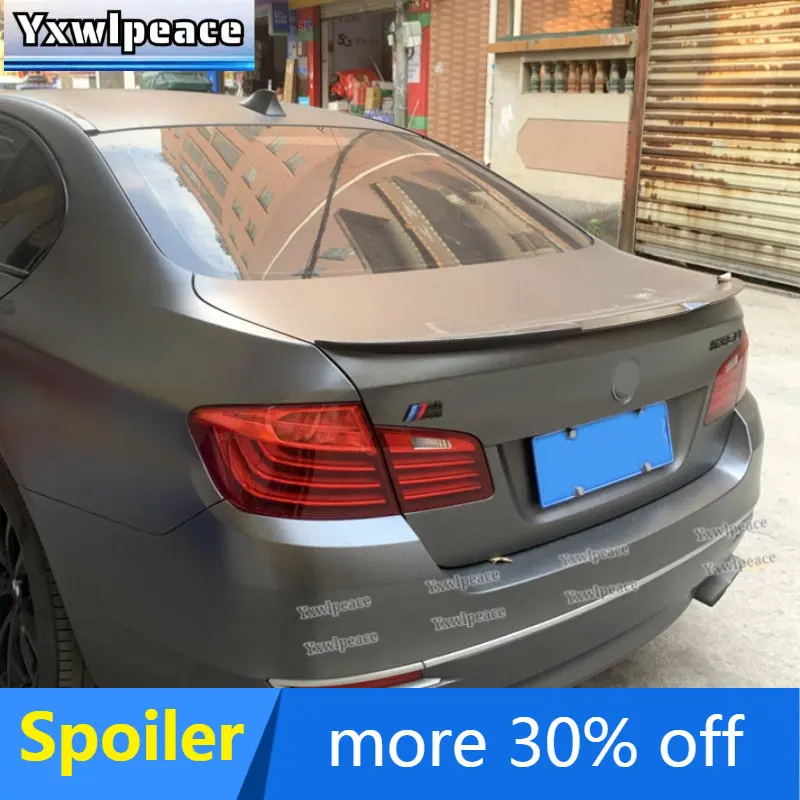 For BMW 5 Series F10 2010 2011 2012 2013 2014 2015 2016 2017 Spoiler ABS Plastic M4 Style Rear Trunk Lip Spoiler Car Styling
For BMW 5 Series F10 2010 2011 2012 2013 2014 2015 2016 2017 Spoiler ABS Plastic M4 Style Rear Trunk Lip Spoiler Car Styling