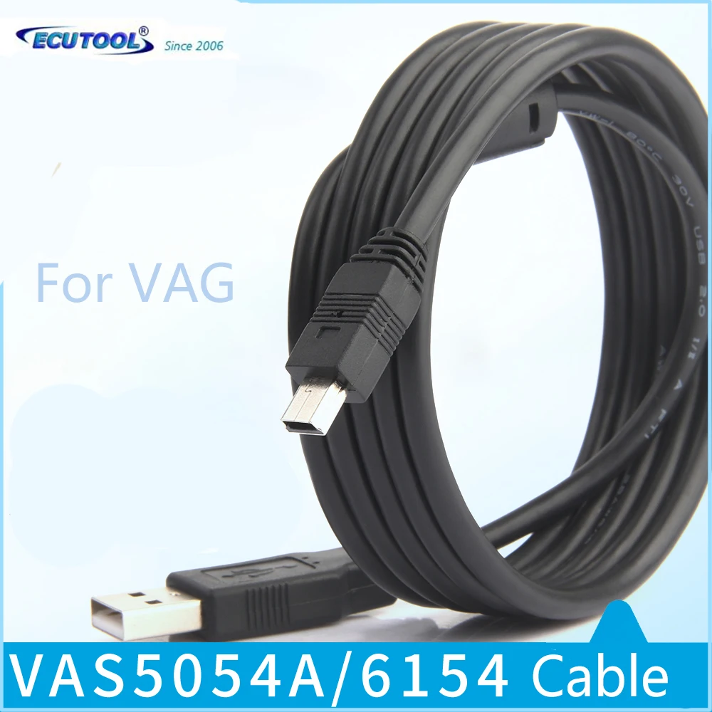 ECUTOOL USB Cable for VAS5054A For VW for Audi Car Diagnostic Tool 6154 For Skoda GM Universal MDI Cables Connecting to Laptop
ECUTOOL USB Cable for VAS5054A For VW for Audi Car Diagnostic Tool 6154 For Skoda GM Universal MDI Cables Connecting to Laptop