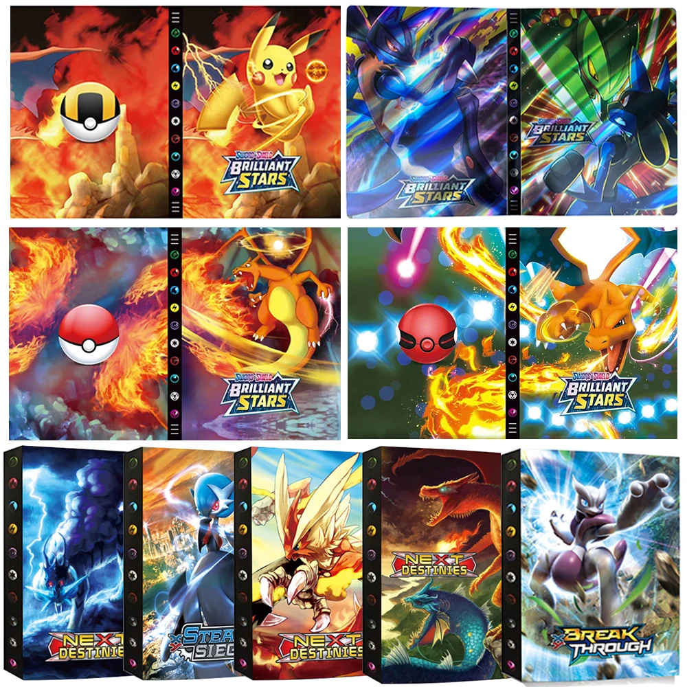 432PCS Album Pokemon Shining Cartoon Anime Book Game Card VMAX GX V Max Holder Collection Folder
432PCS Album Pokemon Shining Cartoon Anime Book Game Card VMAX GX V Max Holder Collection Folder