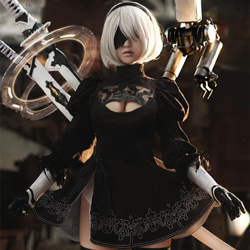 Nier Automata Yorha 2B Cosplay Suit Anime Role PlayWomen Outfit Disguise Costume Set Fancy Halloween Girls Party Black Dress
Nier Automata Yorha 2B Cosplay Suit Anime Role PlayWomen Outfit Disguise Costume Set Fancy Halloween Girls Party Black Dress