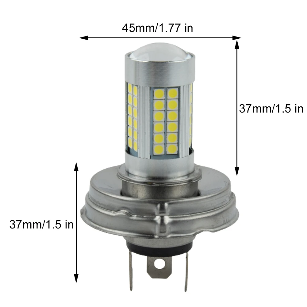 Headlight LED Light Bulb Easy Installation Hi/Lo P45T Waterproof White 3030 LED CHIPS 6000k For Car Motorcycle
Headlight LED Light Bulb Easy Installation Hi/Lo P45T Waterproof White 3030 LED CHIPS 6000k For Car Motorcycle