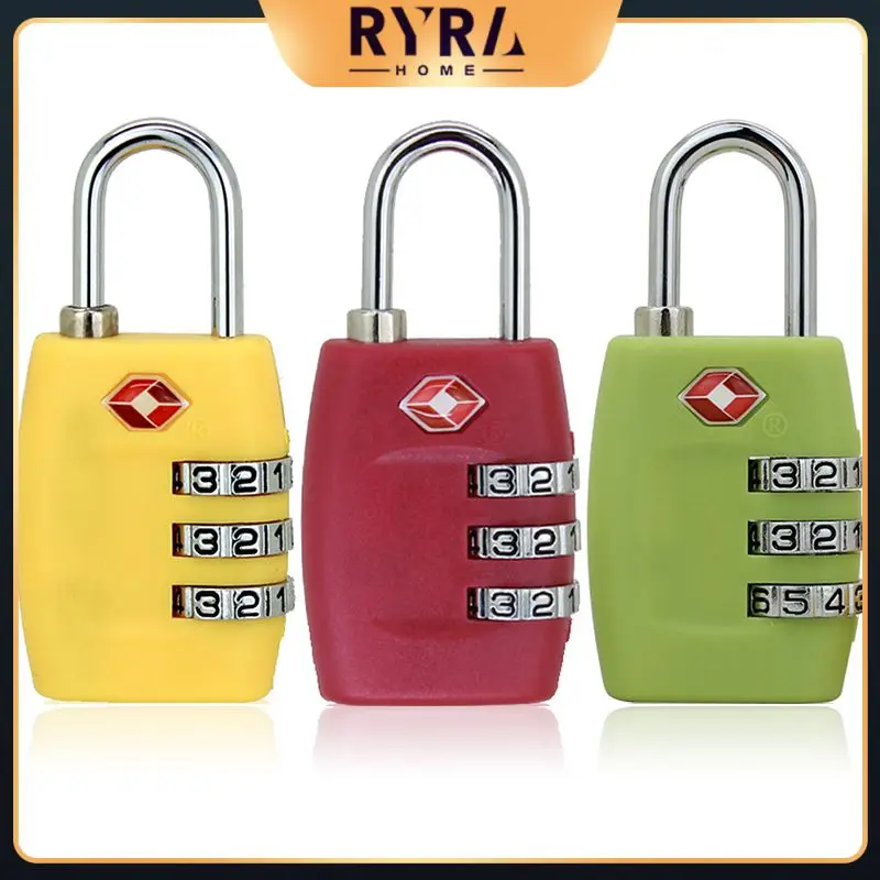 Luggage Suitcase Luggage Travel Lock 3 Rows Padlock Tsa Approved High Strength Pc Password Lock Suitcase Baggage Zinc Alloy
Luggage Suitcase Luggage Travel Lock 3 Rows Padlock Tsa Approved High Strength Pc Password Lock Suitcase Baggage Zinc Alloy