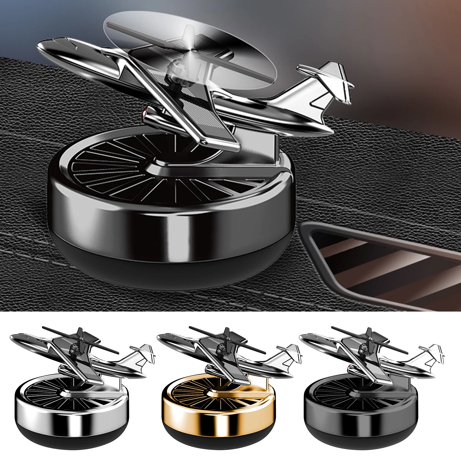 Car Aromatherapy Ornaments | Solar Aircraft Car Rotating Aromatherapy | Easy to Use Car Air Freshener Essential Oil Diffuser
Car Aromatherapy Ornaments | Solar Aircraft Car Rotating Aromatherapy | Easy to Use Car Air Freshener Essential Oil Diffuser