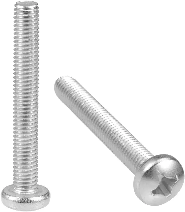 Keszoox M8x60mm Machine Screws Pan Phillips Cross Head Screw 304 Stainless Steel Fasteners Bolts 5Pcs
Keszoox M8x60mm Machine Screws Pan Phillips Cross Head Screw 304 Stainless Steel Fasteners Bolts 5Pcs