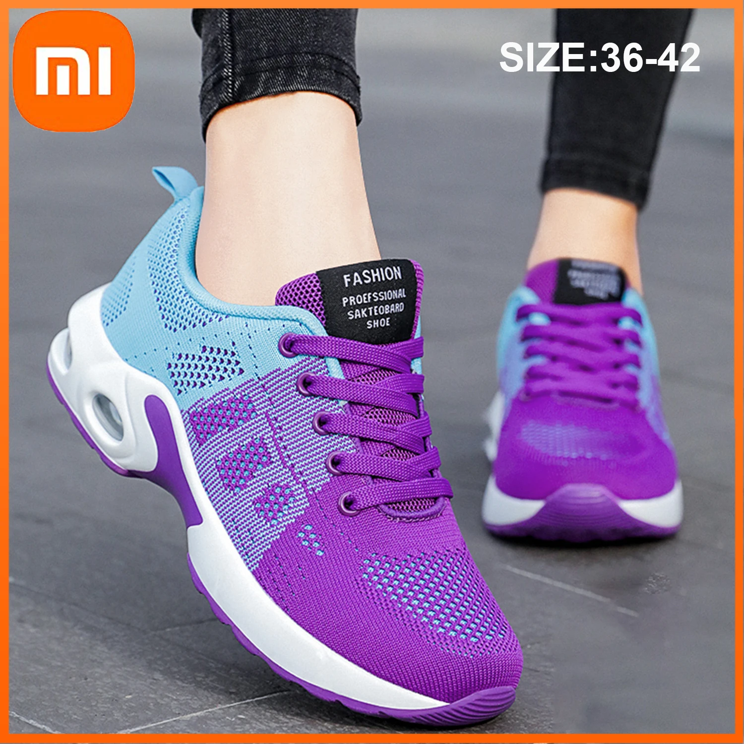 Xiaomi Mijia Women Breathable Casual Shoes Ladies Sneakers Running Shoes Outdoor Light Weight Sports Shoes Casual Walking
Xiaomi Mijia Women Breathable Casual Shoes Ladies Sneakers Running Shoes Outdoor Light Weight Sports Shoes Casual Walking