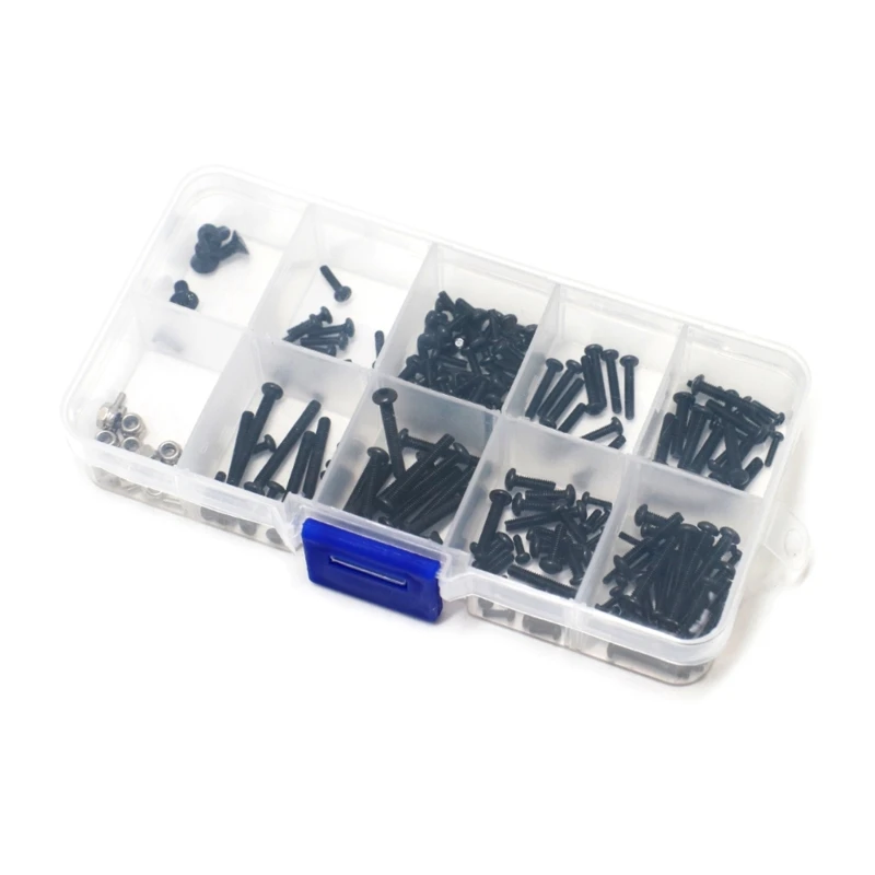 Набор металлических гусеничных винтов с коробкой, подходит для 1/18 Rc Crawler, легко установить
Набор металлических гусеничных винтов с коробкой, подходит для 1/18 Rc Crawler, легко установить