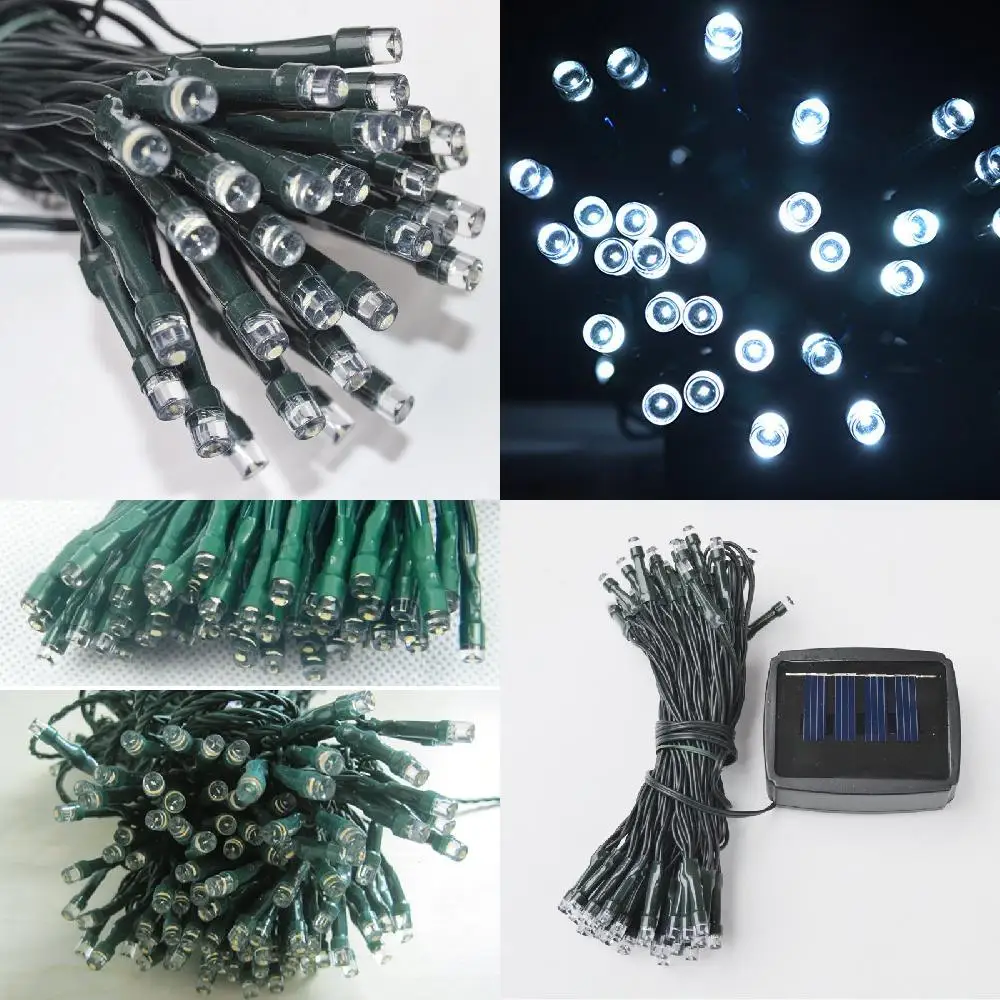 2 PCS Bright White Solar Powered LED String Light with 60 LEDs for Outdoor Use, 7.7 m Ideal Length.
2 PCS Bright White Solar Powered LED String Light with 60 LEDs for Outdoor Use, 7.7 m Ideal Length.