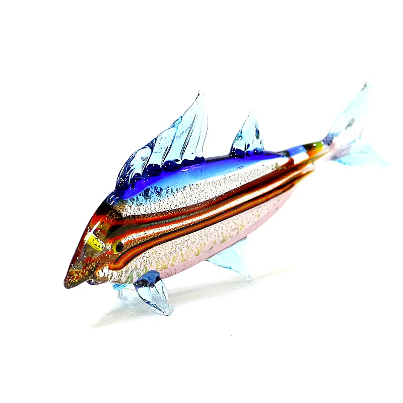 Gold Foil Craft Murano Glass Tropical Fish Figurines Cute Sea Animals Ornaments Home Desk Decor Holiday New Year Gifts For Kids
Gold Foil Craft Murano Glass Tropical Fish Figurines Cute Sea Animals Ornaments Home Desk Decor Holiday New Year Gifts For Kids