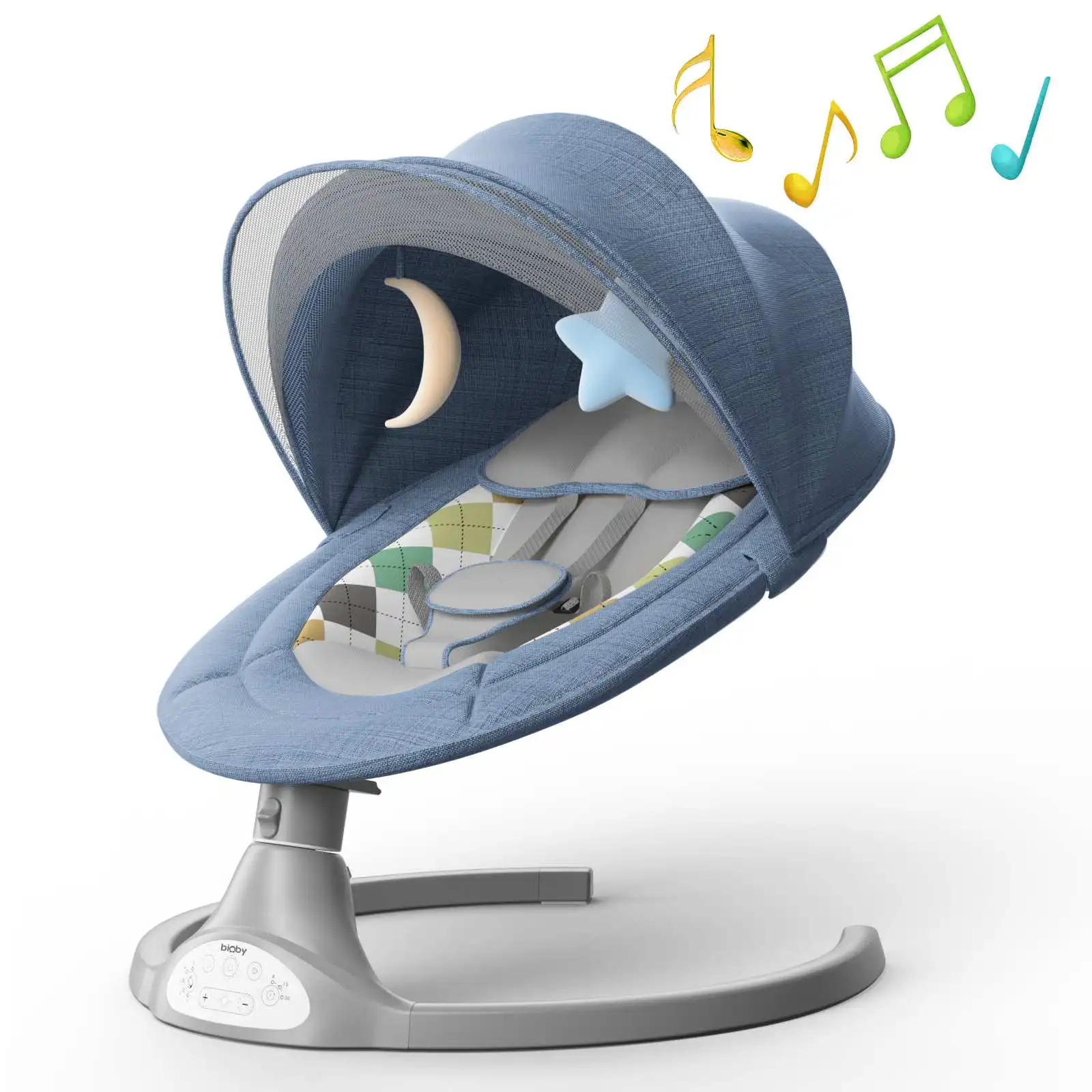 Music Electric Swing Shaker Recliner Baby Auto Swing Chair with Remote Control Safe Five-point Seat Belt Chair 
Music Electric Swing Shaker Recliner Baby Auto Swing Chair with Remote Control Safe Five-point Seat Belt Chair