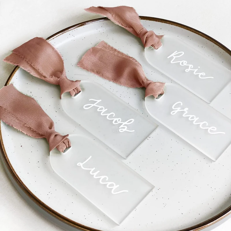 50Pcs Frosted Acrylic Wedding Card Decor Acrylic Name Tag Arch Blank Wedding Decoration Seating Cards DIY Place Card
50Pcs Frosted Acrylic Wedding Card Decor Acrylic Name Tag Arch Blank Wedding Decoration Seating Cards DIY Place Card