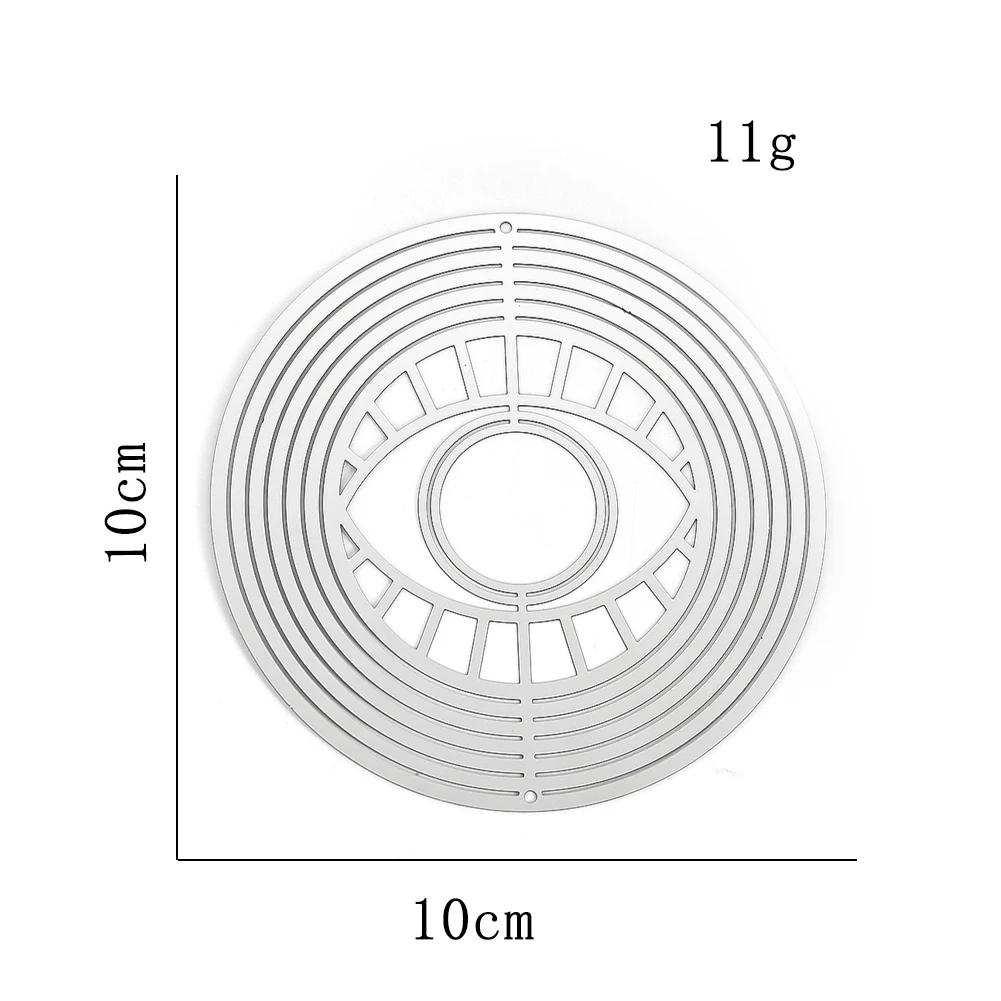 Металлический ветряный спиннер сглаза 
Металлический ветряный спиннер сглаза