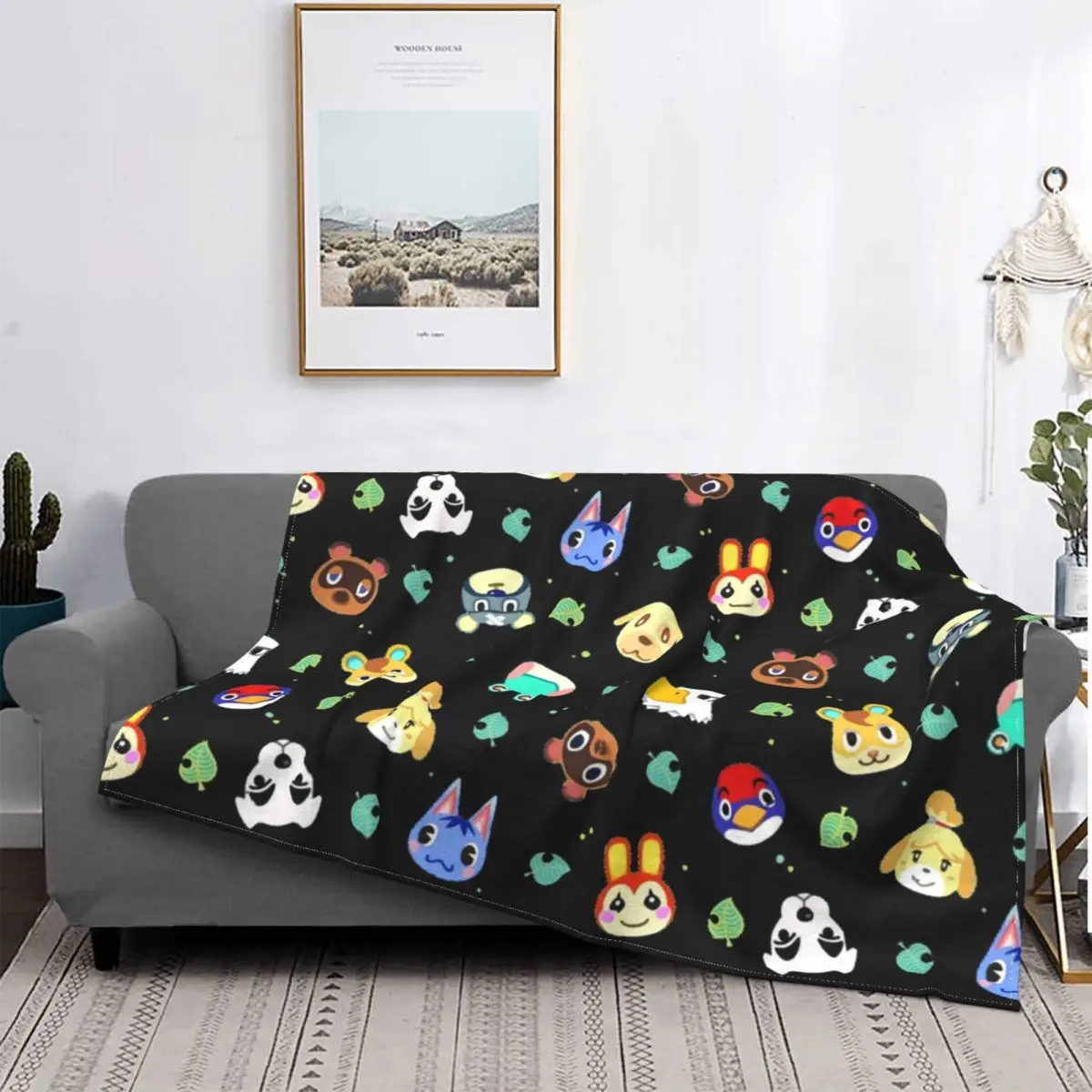 Animal Crossing Pattern Blanket Horizons Plush Thick SuperSoft Flannel Throw Blanket For Sofa Bedspread Cover Travel Gift
Animal Crossing Pattern Blanket Horizons Plush Thick SuperSoft Flannel Throw Blanket For Sofa Bedspread Cover Travel Gift