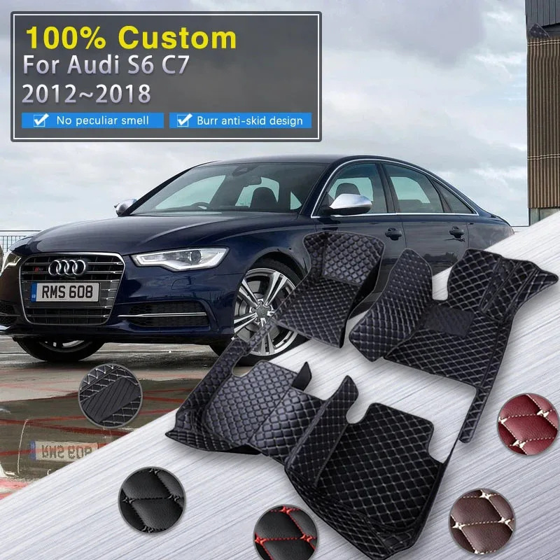 Car Floor Mats For Audi S6 C7 4G 2012~2018 Durable Carpets Luxury Leather Mat Rug Anti Dirt Pad Full Set Car Accessories 2013
Car Floor Mats For Audi S6 C7 4G 2012~2018 Durable Carpets Luxury Leather Mat Rug Anti Dirt Pad Full Set Car Accessories 2013