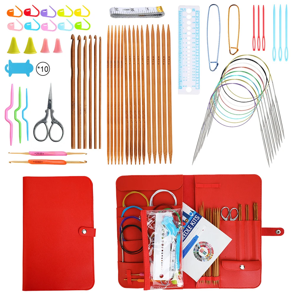 1 Set Aluminium Knitting Loop Needles Set Needle Thread Pin for DIY Crochet Yarn Knitting Hand Sewing Leather Bag Accessories
1 Set Aluminium Knitting Loop Needles Set Needle Thread Pin for DIY Crochet Yarn Knitting Hand Sewing Leather Bag Accessories