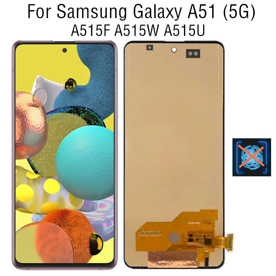 ЖК-дисплей TFT для Samsung Galaxy A51, ЖК-дисплей с сенсорным экраном, сменный экран для Galaxy A51 A515F A515W A515U
ЖК-дисплей TFT для Samsung Galaxy A51, ЖК-дисплей с сенсорным экраном, сменный экран для Galaxy A51 A515F A515W A515U