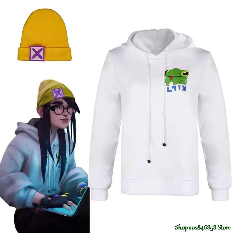 Игры VALORANT Косплей костюмы Killjoy Толстовка Головные уборы Повседневная Весенняя и осенняя одежда Аниме персонажи Униформа Женская
Игры VALORANT Косплей костюмы Killjoy Толстовка Головные уборы Повседневная Весенняя и осенняя одежда Аниме персонажи Униформа Женская