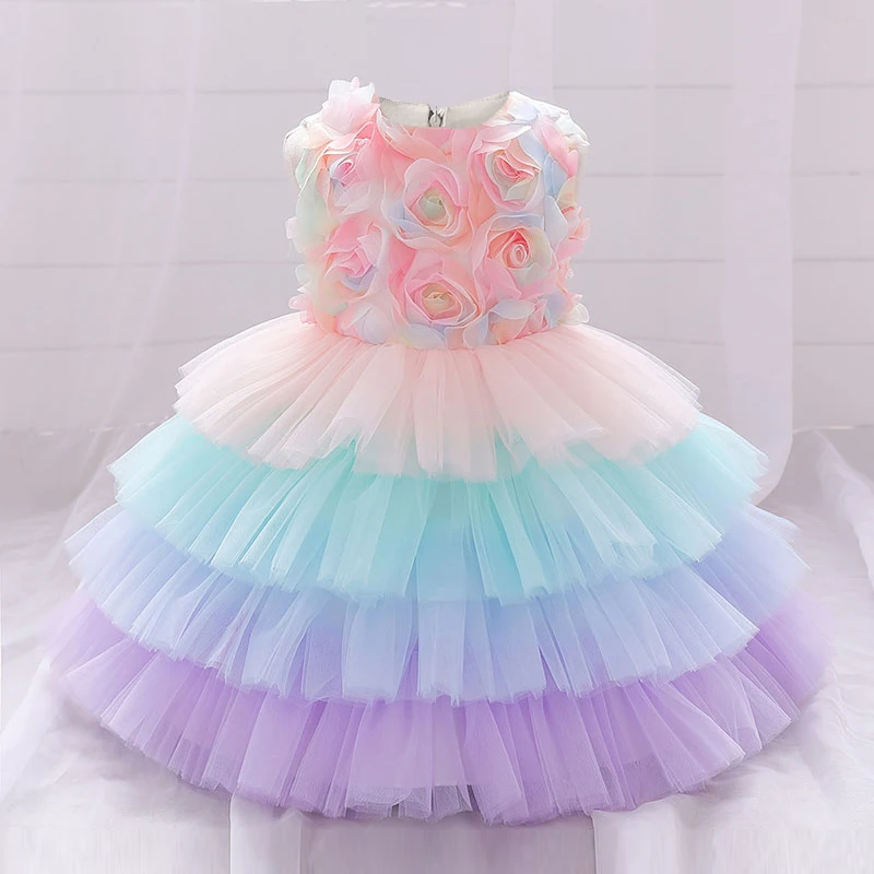 Baby Clothes For Girls Toddler Kids Wedding Princess Gown Girl Elegant Birthday Dress Tulle Bridesmaid Evening Party Newborns 
Baby Clothes For Girls Toddler Kids Wedding Princess Gown Girl Elegant Birthday Dress Tulle Bridesmaid Evening Party Newborns