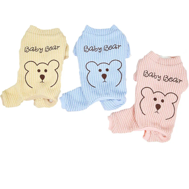 Cute Bear Pattern Dog Clothes Winter Thicken Dog Jumpsuit Coat For Small Medium Dogs Yorks Puppy Clothing Pet Overalls Tracksuit
Cute Bear Pattern Dog Clothes Winter Thicken Dog Jumpsuit Coat For Small Medium Dogs Yorks Puppy Clothing Pet Overalls Tracksuit