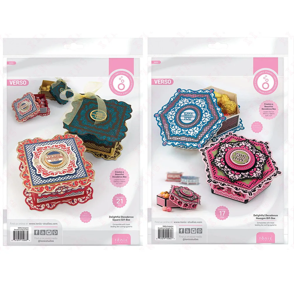 New Geometrical Shape Gift Box Metal Cutting Dies Diy Handmade Craft Album Card Mold Scrapbook Diary Decoration Embossing Stamps
New Geometrical Shape Gift Box Metal Cutting Dies Diy Handmade Craft Album Card Mold Scrapbook Diary Decoration Embossing Stamps