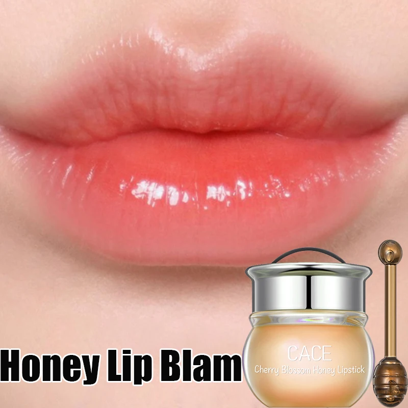Cherry Blossom Honey Lip Balm Peach Lip Gloss Natural Lasting Moisturizing Lighten Lip Lines Color Changing Jelly Plump Lip Care
Cherry Blossom Honey Lip Balm Peach Lip Gloss Natural Lasting Moisturizing Lighten Lip Lines Color Changing Jelly Plump Lip Care