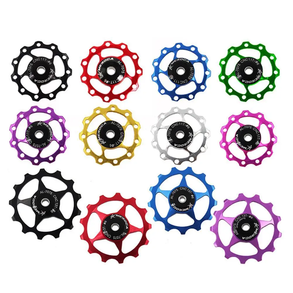 11T 13T MTB Road Bike Rear Derailleur Pulley Roller Ceramic Bearing Guide Jockey Wheel Road Bike Guide Roller Accessories Drop
11T 13T MTB Road Bike Rear Derailleur Pulley Roller Ceramic Bearing Guide Jockey Wheel Road Bike Guide Roller Accessories Drop