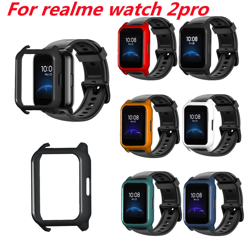 Sport PC Case Cover For Realme Watch 2 Pro Colorful Shell Edge Frame Protection Bumper For Smartwatch Protective Case
Sport PC Case Cover For Realme Watch 2 Pro Colorful Shell Edge Frame Protection Bumper For Smartwatch Protective Case