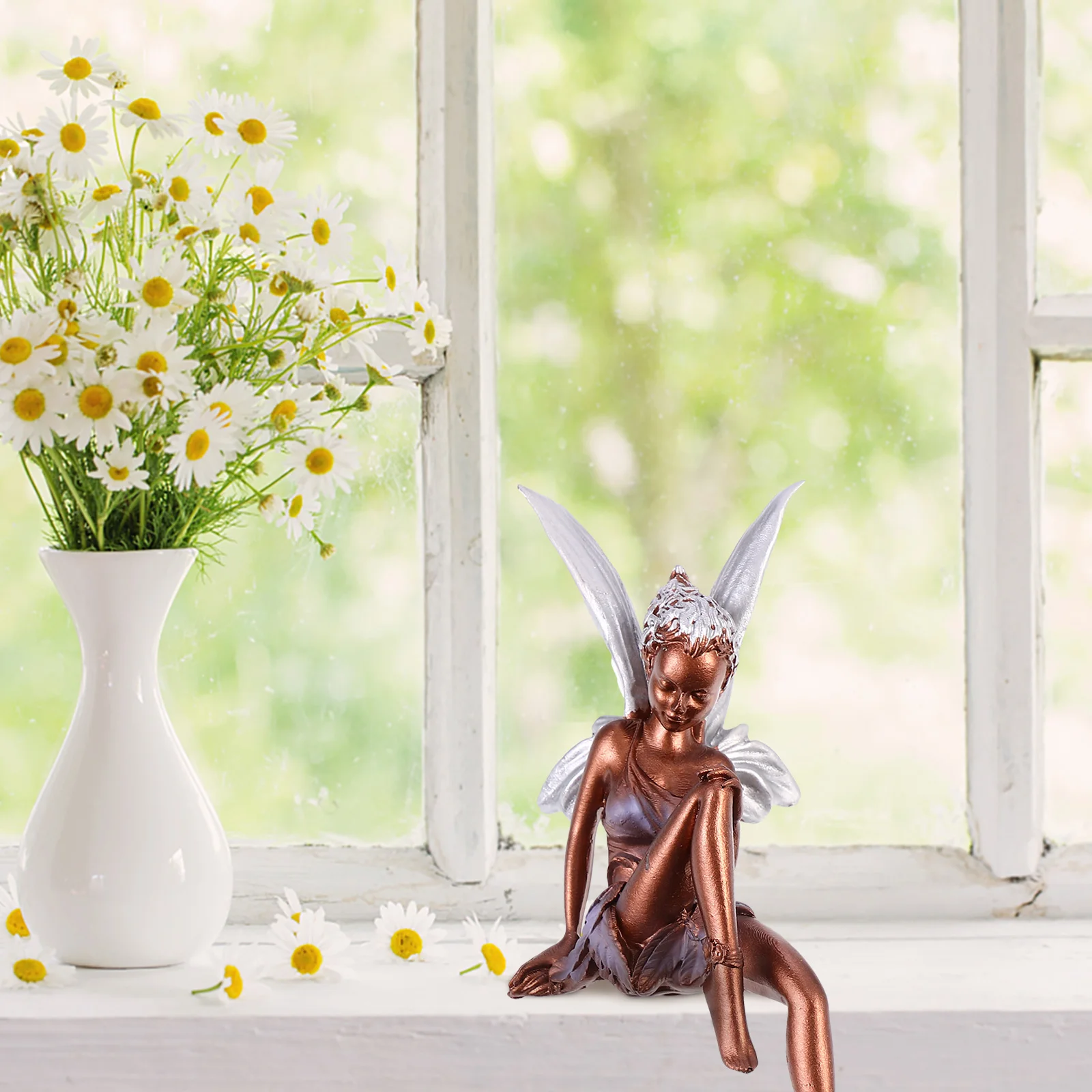 Dash Board Garden Adornment Desktop Angel Sculpture Resin Ornament Flower Fairy
Dash Board Garden Adornment Desktop Angel Sculpture Resin Ornament Flower Fairy