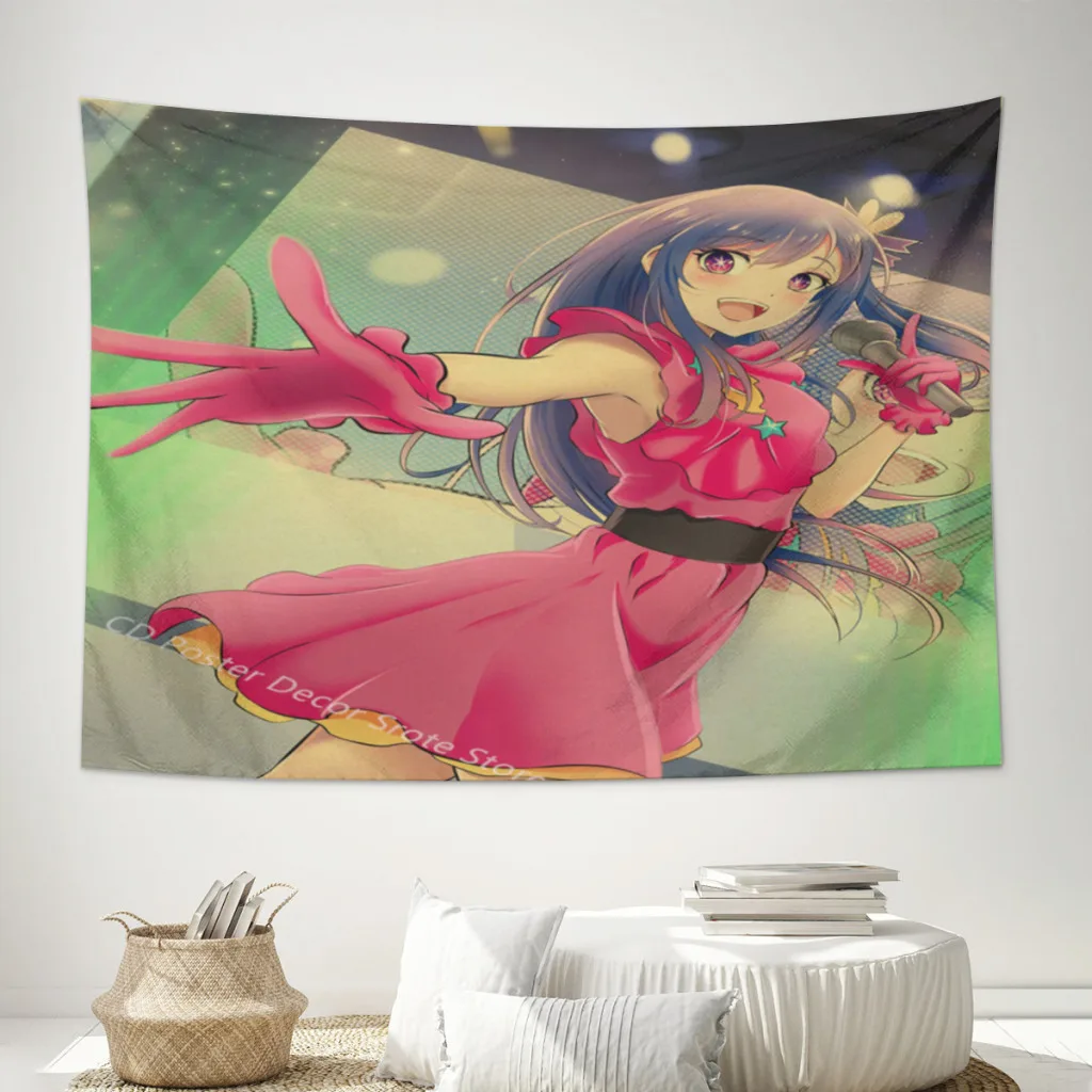 Hot-Anime-Oshi-No-Ko-Hanging Cloth Background Fabric Ins Girl Room Decoration Dormitory Bedroom Wall Bedspread Cloth tapestry
Hot-Anime-Oshi-No-Ko-Hanging Cloth Background Fabric Ins Girl Room Decoration Dormitory Bedroom Wall Bedspread Cloth tapestry