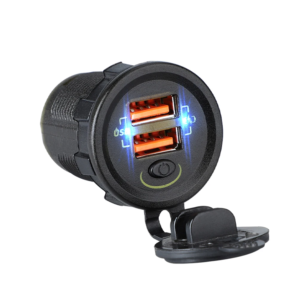 1pc Universal Mobile Phone Car Charger 36W 12V Dual QC 3.0 USB Fast Charger Socket Outlet For Cars Boats Motorcycle
1pc Universal Mobile Phone Car Charger 36W 12V Dual QC 3.0 USB Fast Charger Socket Outlet For Cars Boats Motorcycle